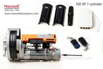 Central Rolling Shutter Motor Single Cylinder